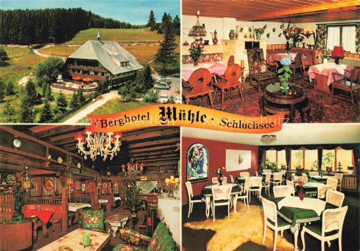 Schluchsee Berghotel Muehle Restaurant Gastraeume