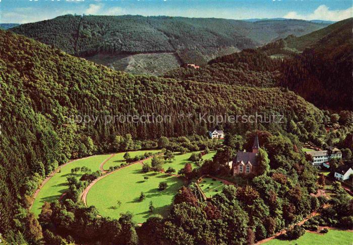 Bad Bertrich Rheinland-Pfalz Roemerkessel Fliegeraufnahme