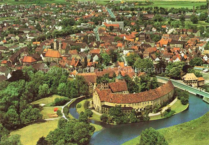 Steinfurt  Westfalen NRW Fliegeraufnahme