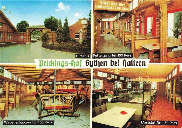Sythen Haltern Prickings Hof Einfahrt Futtergng Wagenschuppen Maststall