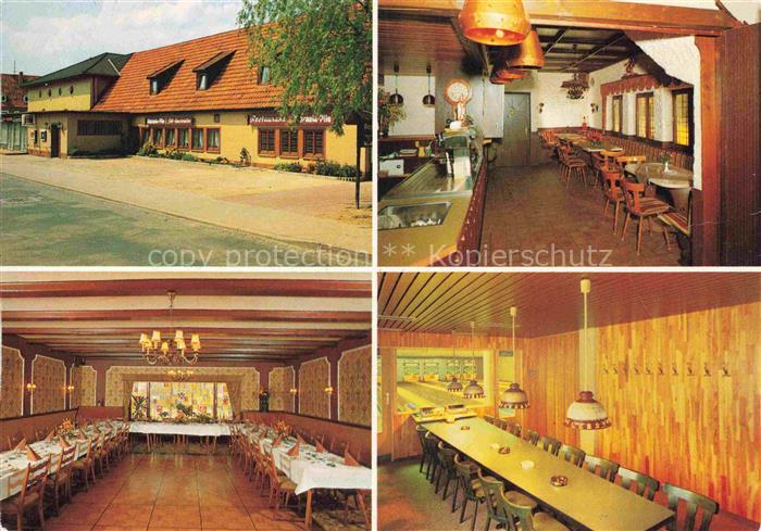 Moelln  Lauenburg Till Gaststaette Gastraeume Festbankett