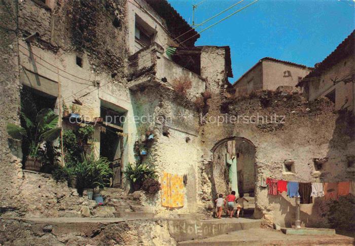 Scalea Cosenza Calabria IT Centro Storico e scorcio carateristico