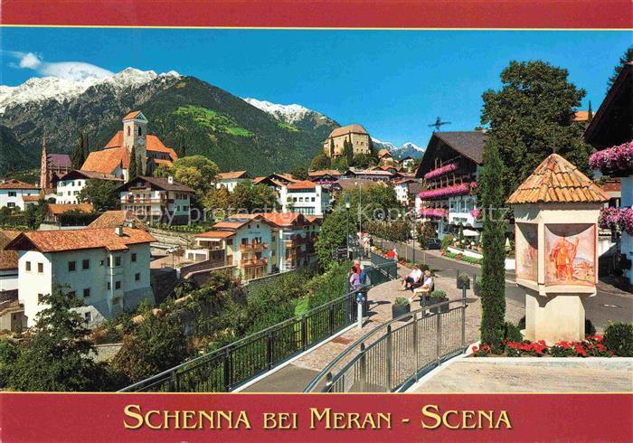 Schenna Meran Trentino IT Burggrafenamt mit Texelgruppe
