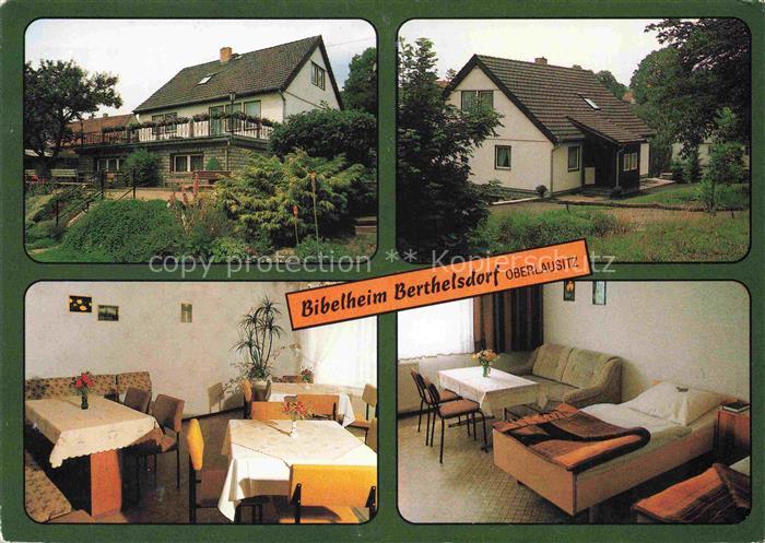 Berthelsdorf Sebnitz Oberlausitz Sachsen Bibelheim Aufenthaltsraum Schlafzimmer
