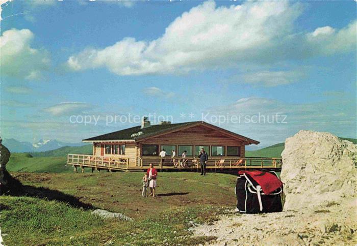 Innerkrems Krems Kaernten AT Berggasthaus Gruenleitenalm