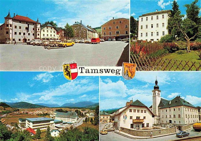 Tamsweg Lungau AT Stadtplatz Park Panorama Hotel