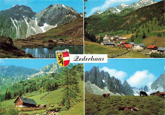 Zederhaus Lungau AT Panorama Teilansichten