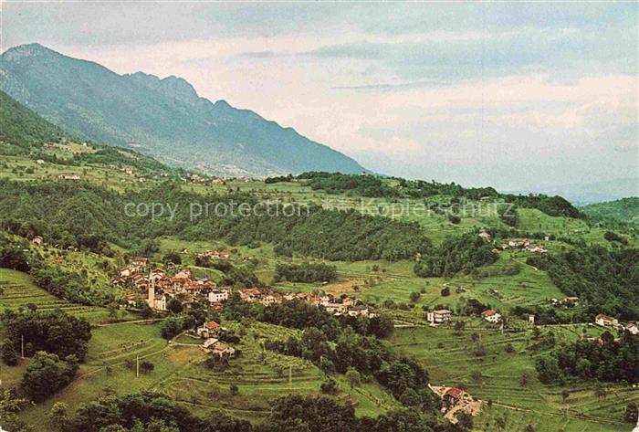 Norcen Pedavena Veneto IT Fliegeraufnahme