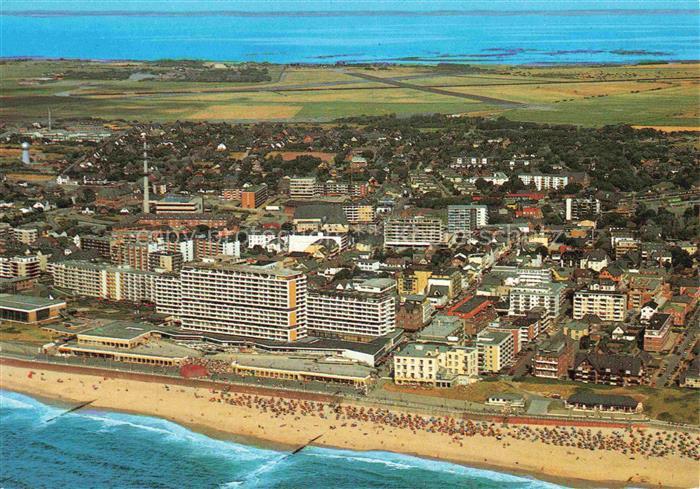 WESTERLAND Sylt Fliegeraufnahme