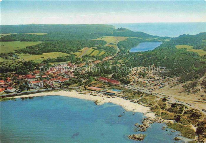 Sandvig Bornholm DK Fliegeraufnahme