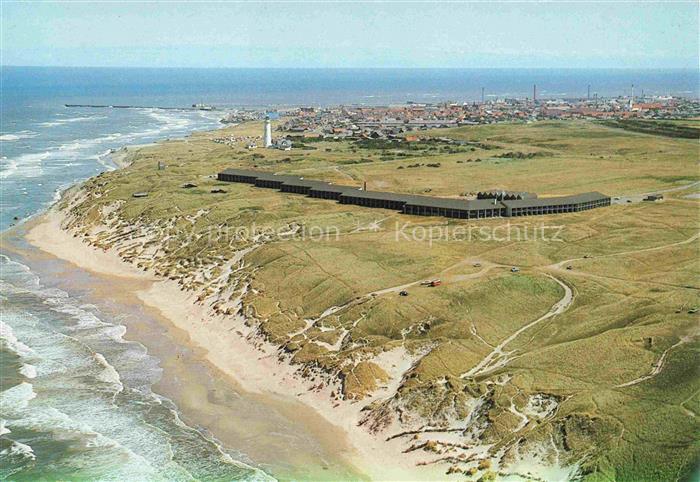 Danland Hirtshals Nordjylland DK Feriehotel Fyrklit Fliegeraufnahme