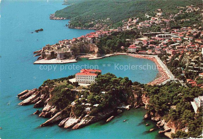 Ulcinj Montenegro Fliegeraufnahme