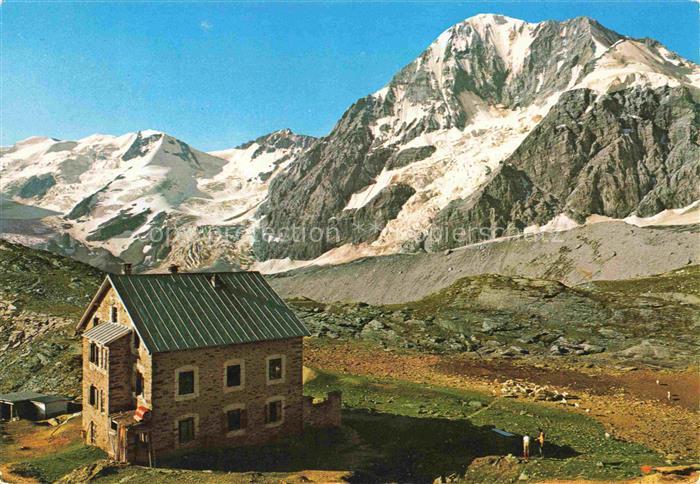 Hintergradhuette Sulden Solda IT mit Koenigspitze