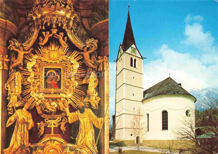 Leogang im Tale Saalbach-Hinterglemm AT Pfarrkirche Marienbild