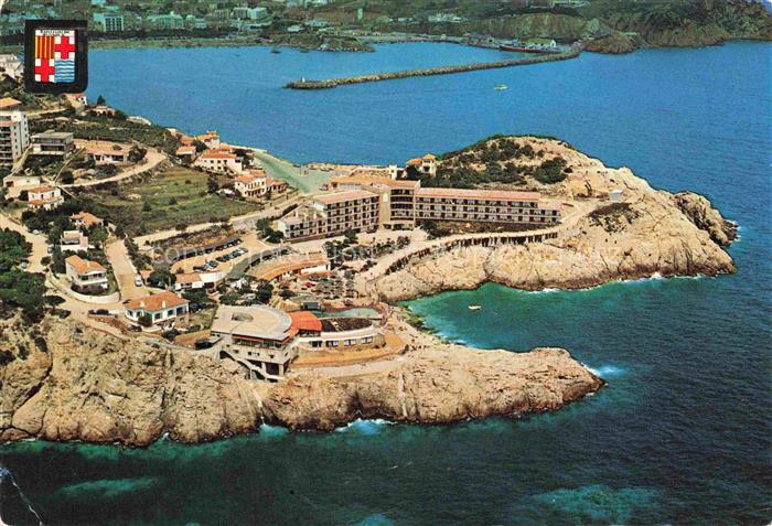 San Feliu de Guixols San Feliu Deguixols Costa Brava ES Fliegeraufnahme