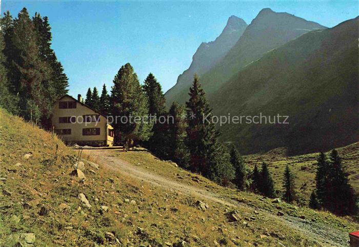 Konstanzerhuette 1768m St Anton Arlberg Tirol AT mit Patteriol