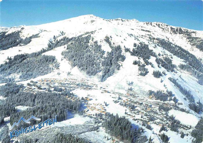 Koenigsleiten Koenigsleithen Pinzgau AT Schizentrum am Gerlospass Fliegeraufnahm