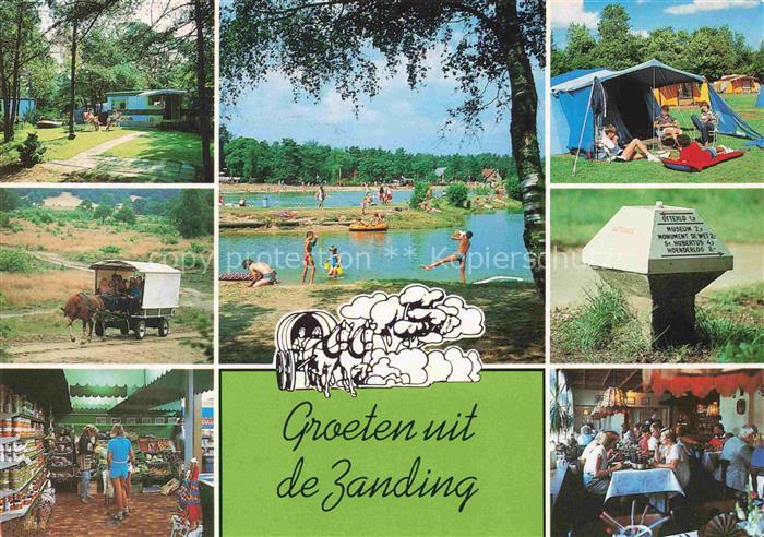 Otterlo Gelderland Harskamp NL Freizeitpark De Zanding Teilansichten