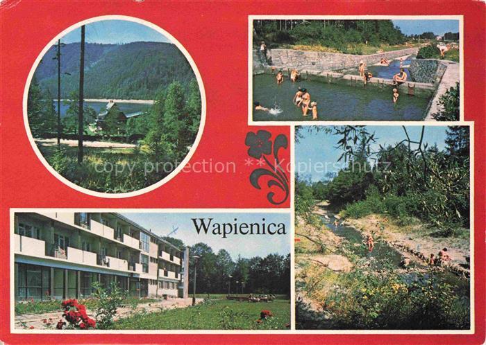 Wapienica BIELSKO-BIALA Slaskie Bielitz-Biala PL Berglandschaft Schwimmbaeder Fe