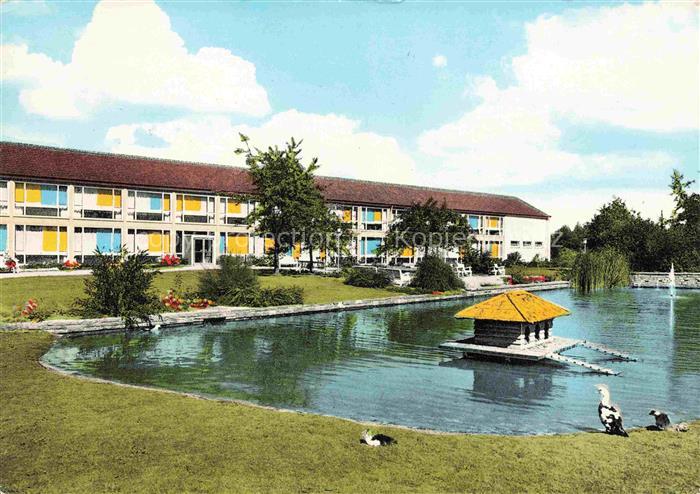 Bad Waldliesborn Kurmittelhaus Schwanenteich