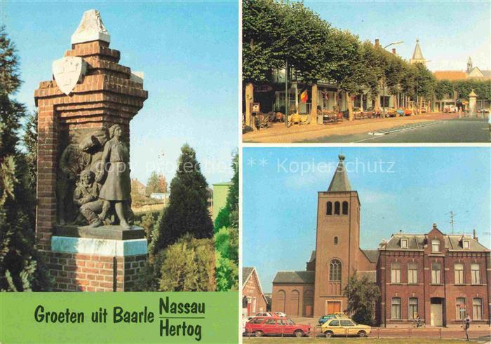 Baarle-Nassau NL Monument Schwimmbad Kirche