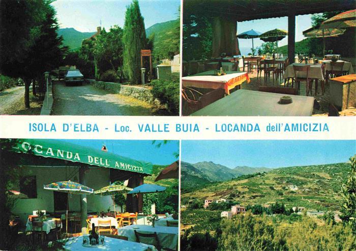 Isola d Elba Livorno Toscana IT Valle Buia Locanda dell'Amicizia Terrasse Panora