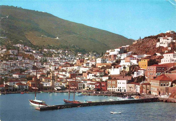 Idra Hydra Hidra Greece Un angolo della citta