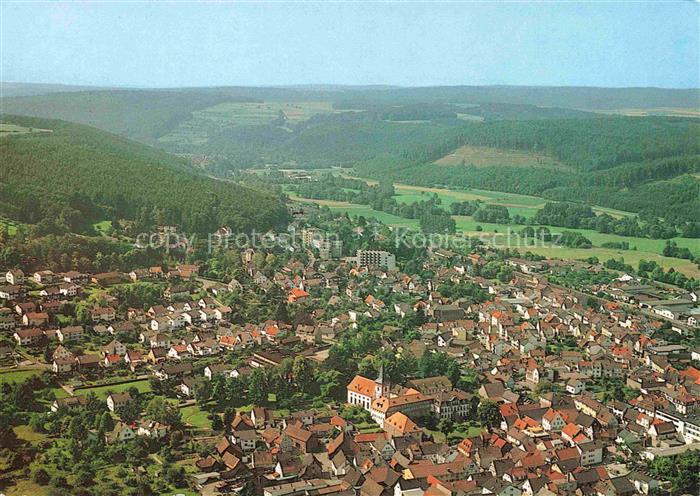 Bad Koenig Odenwald Hessen Odenwaldklinik Fliegeraufnahme