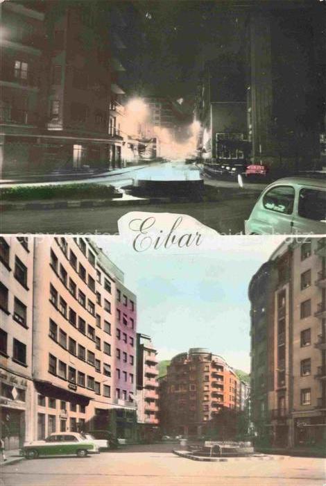 Eibar Elgoibar Pais Vasco ES Calle Dos de Mayo Avenida del Generalisimo