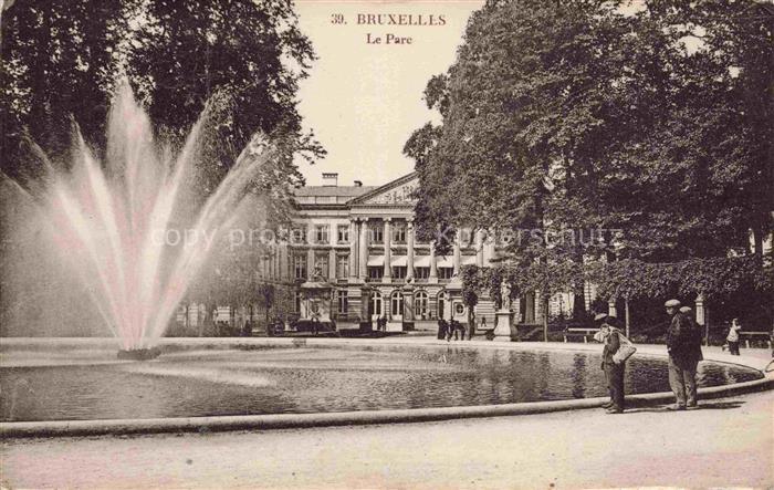 BRUXELLES Bruessel Brussels Parc Fontaine