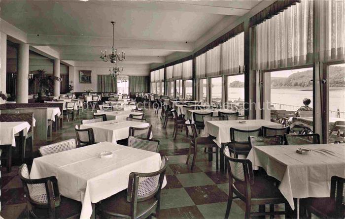 Rhoendorf Bad Honnef NRW Rheinhotel Bellevue Die Rheinterrassen Restaurant