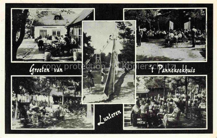 Lunteren Ede-Wageningen Renkum Gelderland NL Restaurant 't Pennekoekhuis Gartent