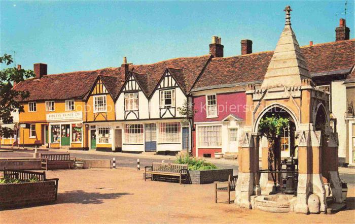 Woodbridge  Suffolk UK Market Hill