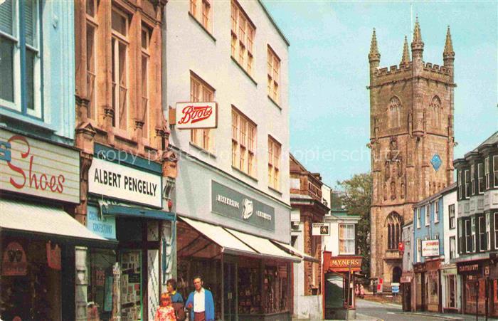 St Austell Cornwall UK Fore Street