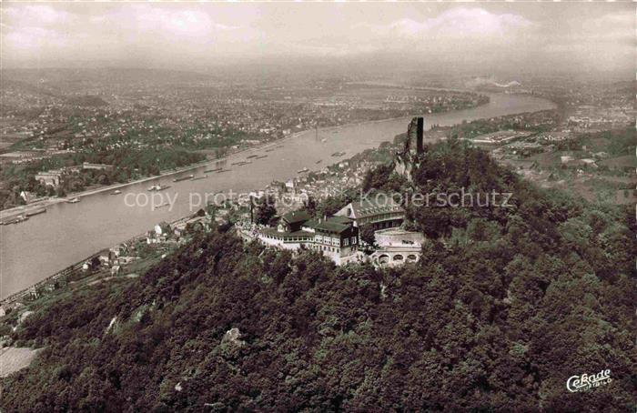 Koenigswinter Rhein Hotel Restaurant auf dem Drachenfels Siebengebirge