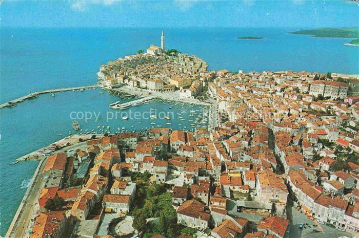 Rovinj Rovigno Istrien Croatia Hafen Altstadt Halbinsel