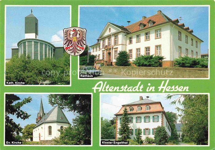 Altenstadt Hessen Kirche Rathaus Kloster Engelthal