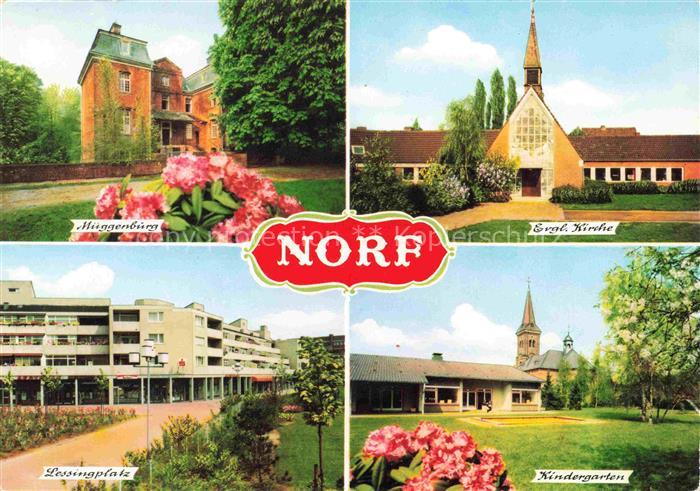Norf Neuss NRW Mueggenburg Kirche Lessingplatz Kindergarten