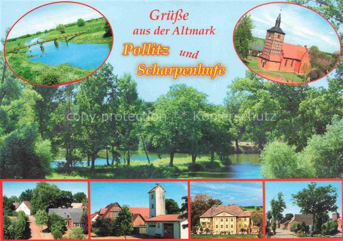 Pollitz Stendal Sachsen-Anhalt Gutshaus Scharpenhufe Ziegelbrack Kirche Alandbru