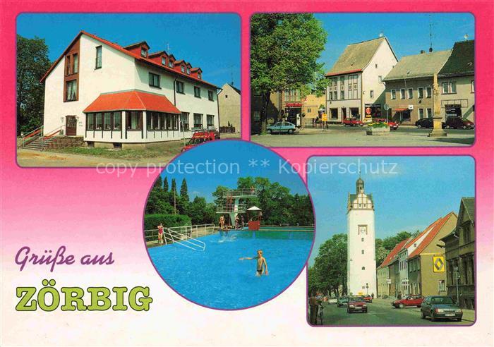 Zoerbig Sachsen-Anhalt Hotel Dorotheenhof Markt Schwimmbad Hallescher Turm