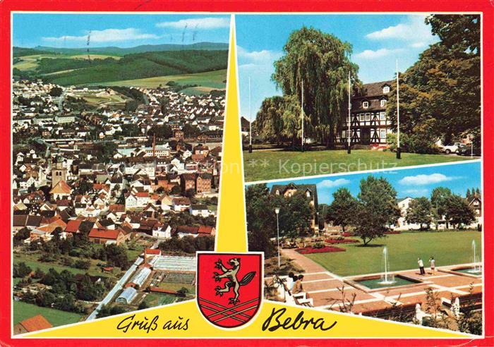 Bebra Hessen Luftaufnahme Parkanlagen