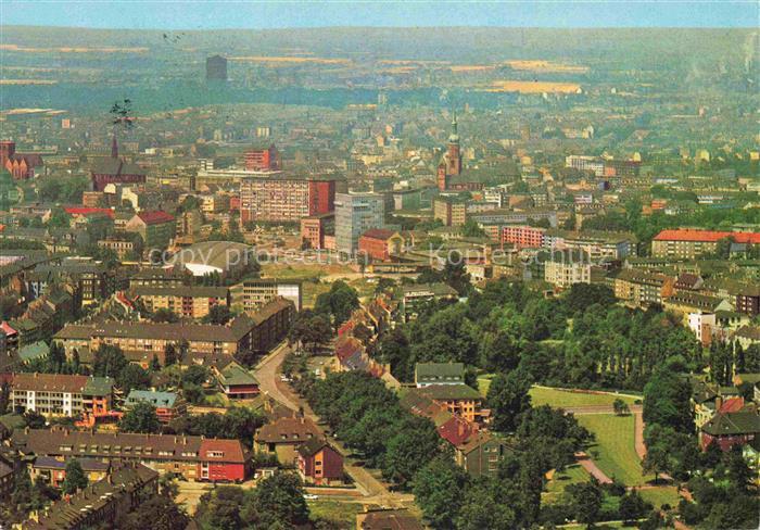 DORTMUND  CITY Panorama Blick vom Fernsehturm Sonderstempel