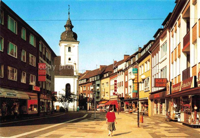 DINSLAKEN Duisburger Strasse Zentrum Kirche