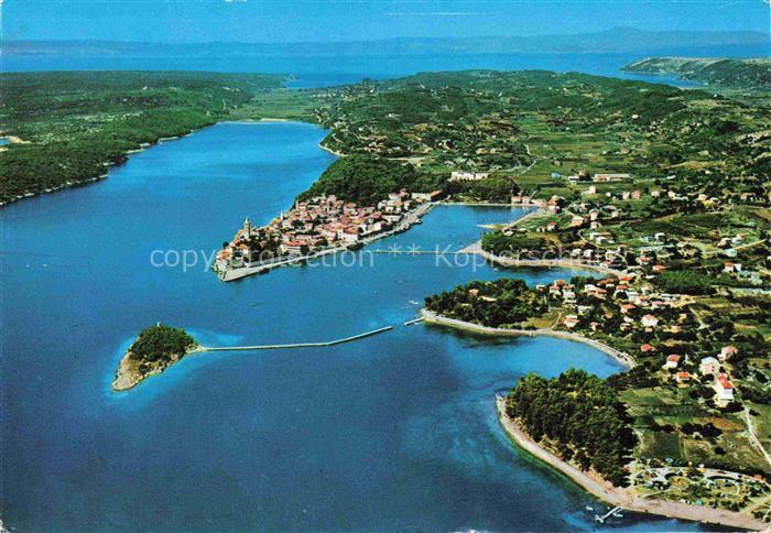 Rab  Croatia Fliegeraufnahme