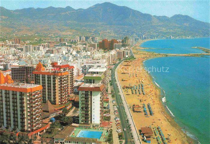 FUENGIROLA Costa del Sol Malaga Andalusien ES Vista panoramica aérea Playa Hotel