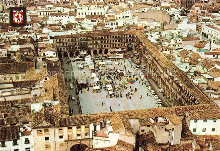 Cordoba Andalucia ES Plaza vista aérea
