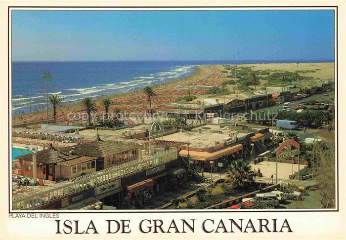 Playa del Ingles Gran Canaria ES Panorama Strand