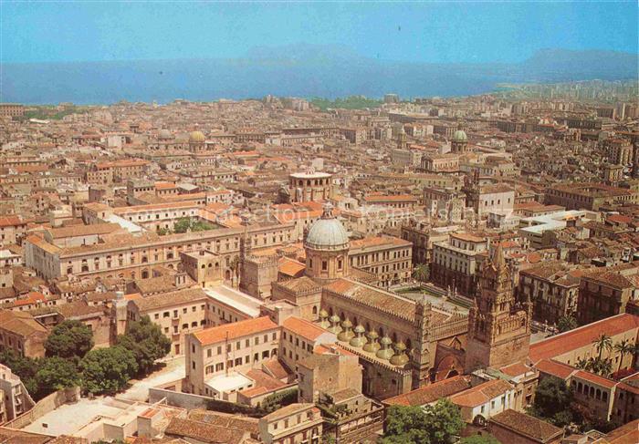 PALERMO  Sicilia IT Panorama veduta aerea