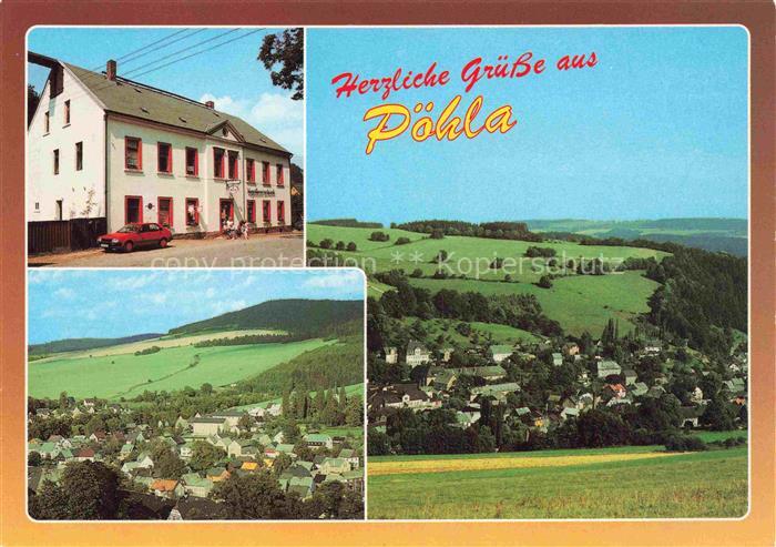 Poehla Erzgebirge Sachsen Vugelbeerschaenk uebersicht Teilansicht