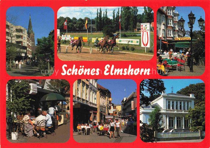 ELMSHORN Pinneberg Schleswig-Holstein Motive Stadtzentrum Fussgaengerzone Strass